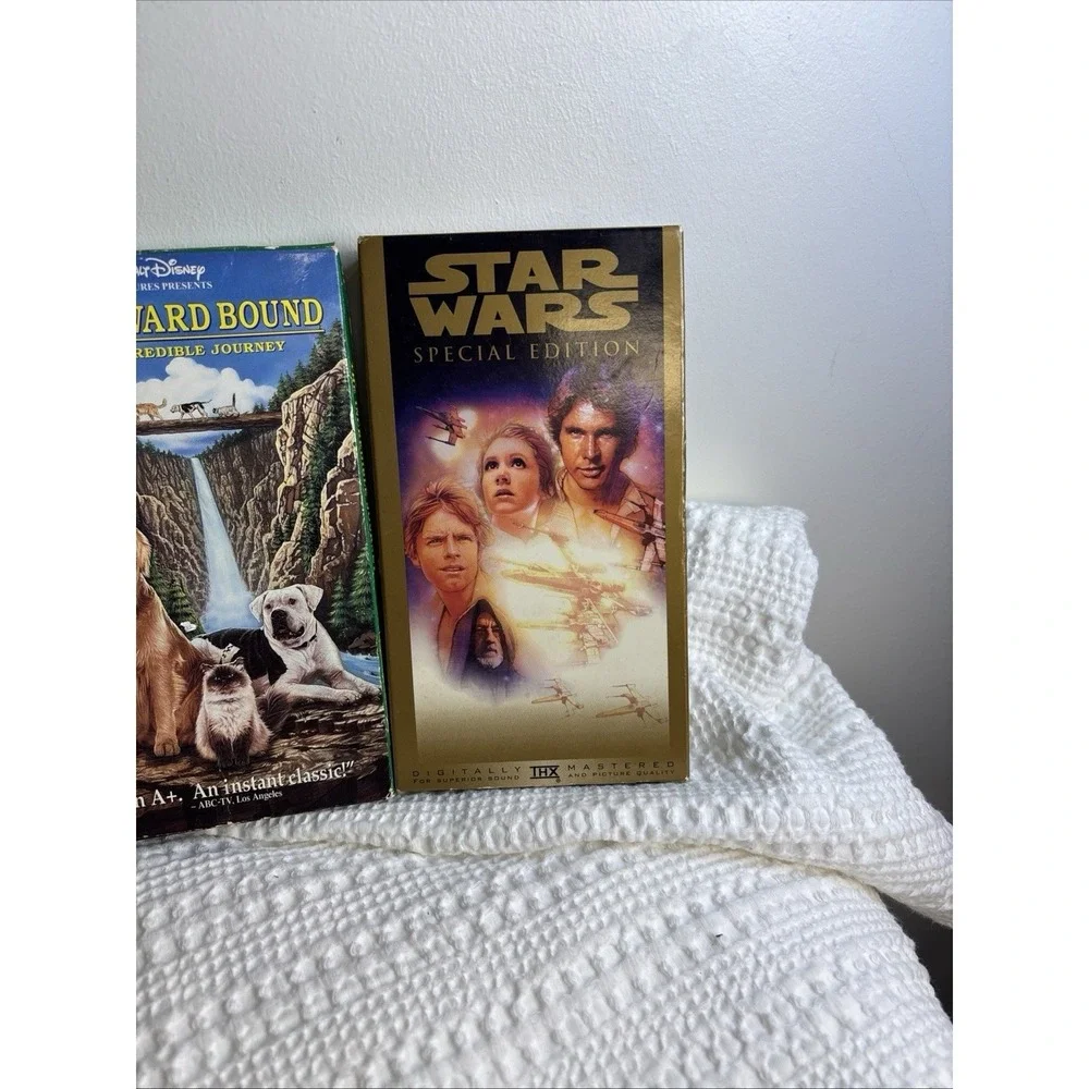 VHS Lot Gone‎ w The Wind 39 Steps Saving Private Ryan Homeward Bound Star Wars